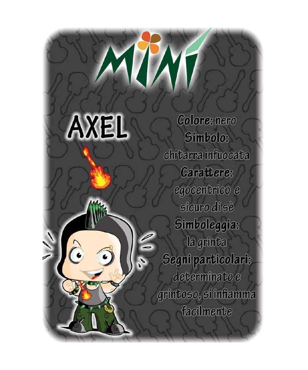 Minì Fun Axel - Grintoso e sicuro di sè, rappresenta la determinazione!