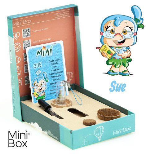 Minì Box Fun Sue - Dolce e colta, rappresenta la saggezza!